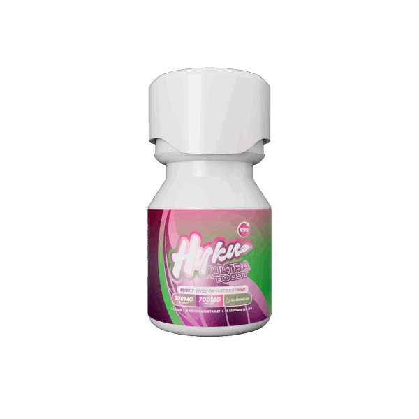 Hyku Ultra Boost Watermelon - 7 100mg 7 Count Bottle 700mg Total